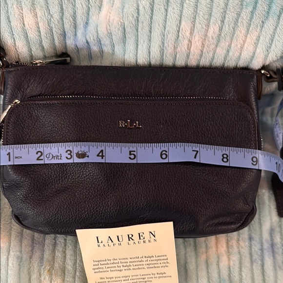 Lauren Ralph Lauren(navy) Leather Bag - Picture 4 of 7